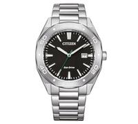 CITIZEN Herren Analog Eco-Drive Uhr mit Edelstahl Armband BM7631-52E