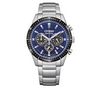 CITIZEN Herren Analog Eco-Drive Uhr mit Edelstahl Armband CA4624-56L