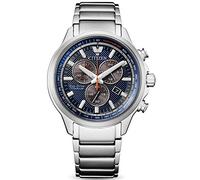 Citizen Herren Analog Eco-Drive Uhr mit Super Titanium Armband AT2470-85L