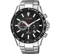 Citizen Herren Analog Eco-Drive Uhr mit Super Titanium Armband CA4444-82E