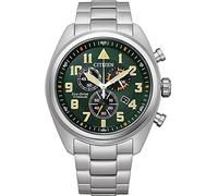 CITIZEN Herren Analog Quarz Uhr mit Edelstahl Armband AT2480-81X