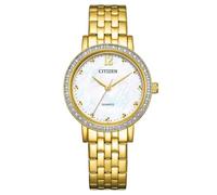 CITIZEN Women's Analog Quarz Uhr mit Edelstahl Armband EL3102-50D