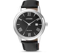 CITIZEN Herren Analog Quarz Uhr mit Leder Armband AW1231-07E