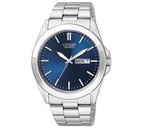 CITIZEN Herren-Armbanduhr Analog Edelstahl blau BF0580-57L