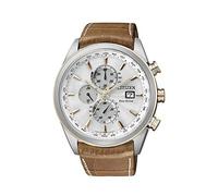 Citizen Herren-Armbanduhr Analog Quarz Leder AT8017-08A