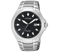 CITIZEN Solaruhr Eco-Drive Super Titanium™ BM7430-89E schwarz, silber