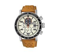 Citizen Herren-Armbanduhr Chronograph Quarz Leder CA0641-16X