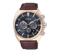 Citizen Herren Chronograph Quarz Uhr mit Leder Armband CA4283-04L