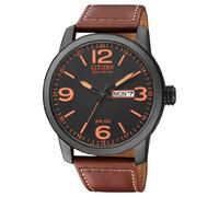 Citizen Herren-Armbanduhr XL Analog Quarz Leder BM8476-07EE
