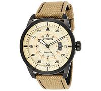 Citizen Herren-Armbanduhr XL Analog Quarz Textil AW1365-19P