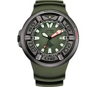 Citizen Herren Eco-Drive Solar Armband-Uhr aus Edelstahl mit Kautschuk Band - Promaster Marine Diver - BJ8057-17X