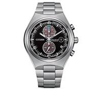 Citizen Herren Eco-Drive Solar Armband-Uhr aus Titan mit Titan Band - Chronograph - CA7090-87E