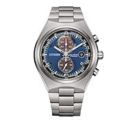 Citizen Herren Eco-Drive Solar Armband-Uhr aus Titan mit Titan Band - Chronograph - CA7090-87L