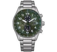CITIZEN Herren Eco-Drive Solar Armbanduhr aus Edelstahl mit Edelstahl Band - CA0770-72X