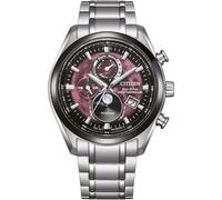 Citizen Uhren BY1018-80X Eco-Drive Herrenuhr Funk-Solar Titan/Rot