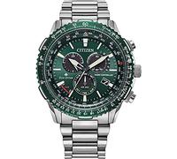 Citizen Herren-Armbanduhr Promaster Sky CB5004-59W – Funkchronograph, Eco-Drive, 20 bar, grün
