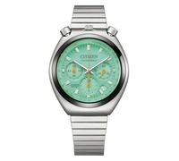 Citizen Herrenuhr Chronograph Stahl/Mintfarben LE AN3660-73X