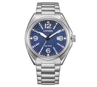 Citizen Herrenuhr Edelstahl, Blau, 40 mm, AW1571-76L