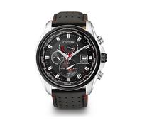 CITIZEN Funksolaruhr Eco-Drive Elegant AT9036-08E schwarz, silber