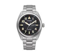 Citizen Uhren BM8560-88EE Eco-Drive Herrenuhr Titan Schwarz