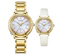 Citizen Eco-Drive Analog ARCLY-Kollektion Damenuhr inklusive Wechselarmband EM1092-64D