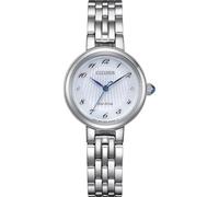 Citizen L Quartz Damenuhr Edelstahl, Weiß, 27.7 mm, EM0990-81A