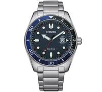 Citizen Marine Eco-Drive AW1761-89L - Herren - 43 mm - Analog - Quarz - Mineralglas