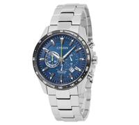 Citizen Men's CA4444-82L Eco-Drive Blue Dial Titanium