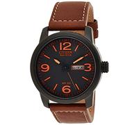 Citizen Men's Eco-Drive Brown Leather Strap Watch - BM8475-26E