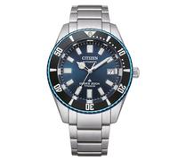 Citizen Promaster Marine Automatik blaues Zifferblatt Herren-Armbanduhr NB6026-56L