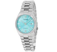 CITIZEN Herren Analog Automatik Uhr mit Edelstahl Armband NJ0151-88M