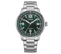 Citizen NJ0190-51X Herrenuhr Automatik Stahl/Dunkelgrün