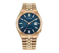 Citizen NK0023-57L Tsuyosa 60 Automatik Herrenuhr Saphirglas Roségoldfarben / Dunkelblau Ø40mm