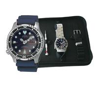 Citizen NY0040-17LCM Promaster Automatic Diver Uhren-Set blau