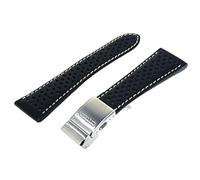 Citizen Original Ersatzteil Lederband Uhrband für Promaster Sky 23mm AS4020, AS4050, AS4030, AS4035, JY8020, AS2020, AS2031, BJ7000, BJ7010 u.a.