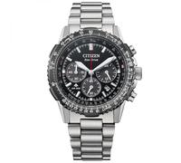 Citizen CA4664-60E Unisex Uhr Eco-Drive Promaster Air Navihawk Solar Chronograph mit Edelstahlband