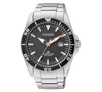 Citizen Promaster Diver Herren-Armbanduhr Eco Drive, BN0100-51E, 200 m, Schwarz/Mehrfarbig, Armband