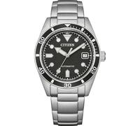 Citizen Herrenuhr NJ0221-50E Automatik Edelstahl 39 mm Silberfarben