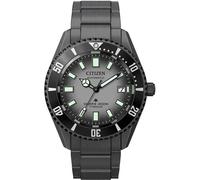 Citizen Uhren NB6025-59H Herren-Taucheruhr Automatik Titan Schwarz