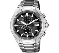 Citizen CA0700-86E Chronograph Uhr Herrenuhr Titan Chrono Datum Silber