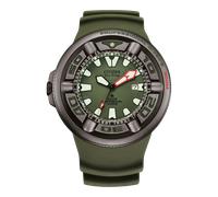 Citizen Herren Eco-Drive Solar Armband-Uhr aus Edelstahl mit Kautschuk Band - Promaster Marine Diver - BJ8057-17X