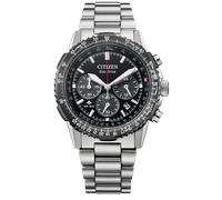 Citizen CA4664-60E Unisex Uhr Eco-Drive Promaster Air Navihawk Solar Chronograph mit Edelstahlband