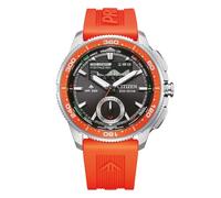 Citizen Promaster Wave Tracker Armbanduhr Orange JV3000-13E Durchmesser 42 mm Saphirglas Eco Drive