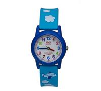 Citizen Q&Q Kinder-Uhr Silikon 10 Bar Motiv bunt Lernuhr Analog Quarz