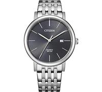 Citizen Armbanduhr BI5070-57H Herren Quarz Edelstahl Silber-Anthrazit 40,5 mm 5 Bar