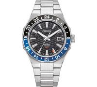 Citizen Series 8 GMT Herren Silberuhr NB6031-56E Einheitsgröße