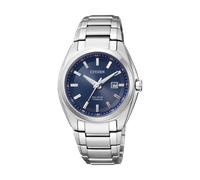 Citizen Damen-Armbanduhr XS Super Titanium Analog Quarz Titan EW2210-53L, Blau