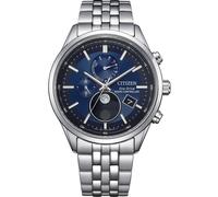 Citizen Eco-Drive Herrenuhr Funk-Solar Mondphase Stahlband BY1030-50L