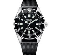 Citizen Uhren NB6021-17E Herren-Taucheruhr Automatik Titan/Schwarz