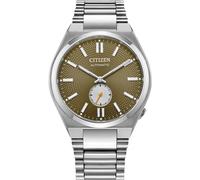 Citizen NK5010-51X Herren-Armbanduhr Tsuyosa Automatik Stahl/Moosgrün